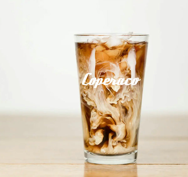 Cold Brew Coffee with Cream in Coperaco Cup